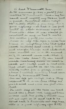 Mammoth Cave Manuscript